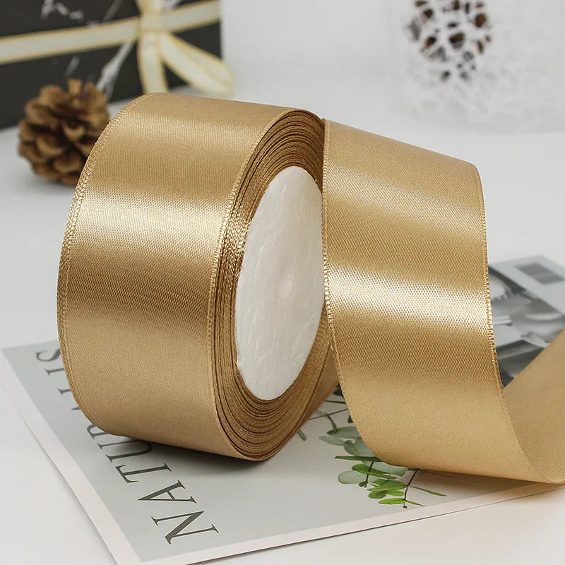 Modern Style Solid Color Polyester Holiday Wedding Birthday Party Supplies Gift Wrapping Supplies 1 Roll