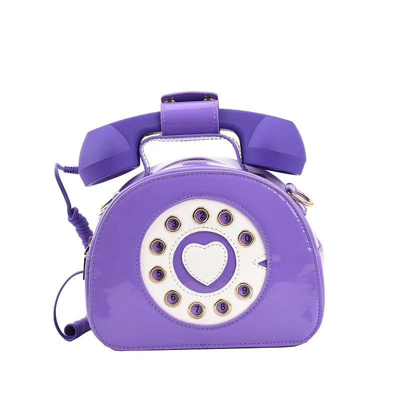 women's all seasons pu leather digital telephone fashion zipper handbag