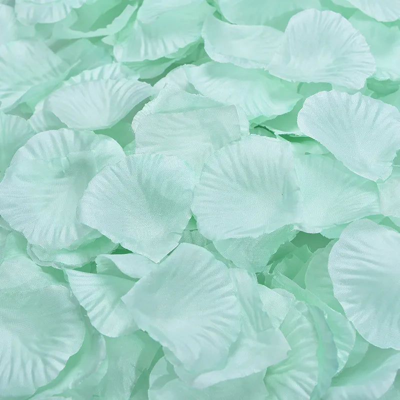 Non-woven 100 pieces of simulated petals rose petals wedding wedding room layout wedding supplies factory direct sales
