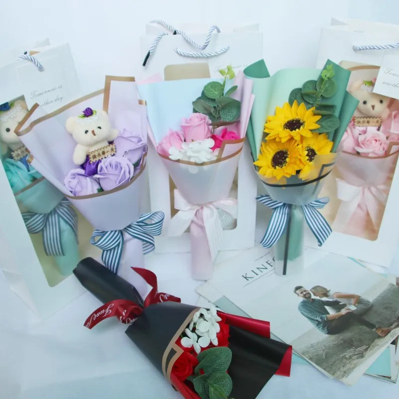Simple Style Classic Style Flower Soap Flower Artificial flowers