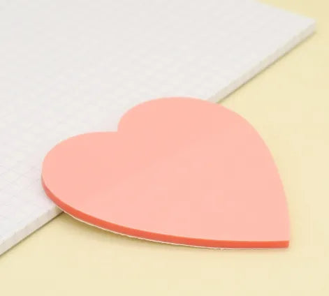 1 set solid color learning paper cute sticky note
