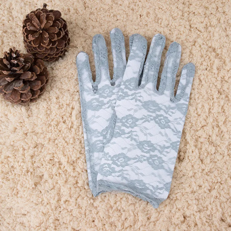 Women's Elegant Lady Lace Gloves