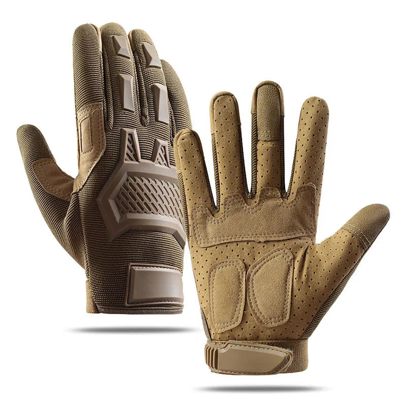 Unisex Casual Ethnic Style Solid Color Tactical Gloves