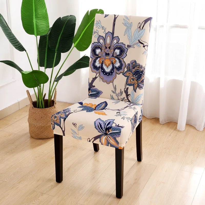Chair Cover  Hotel Chair Cover Dining Chair Cover One-piece Elastic Chair Cover Office Computer Seat Cover