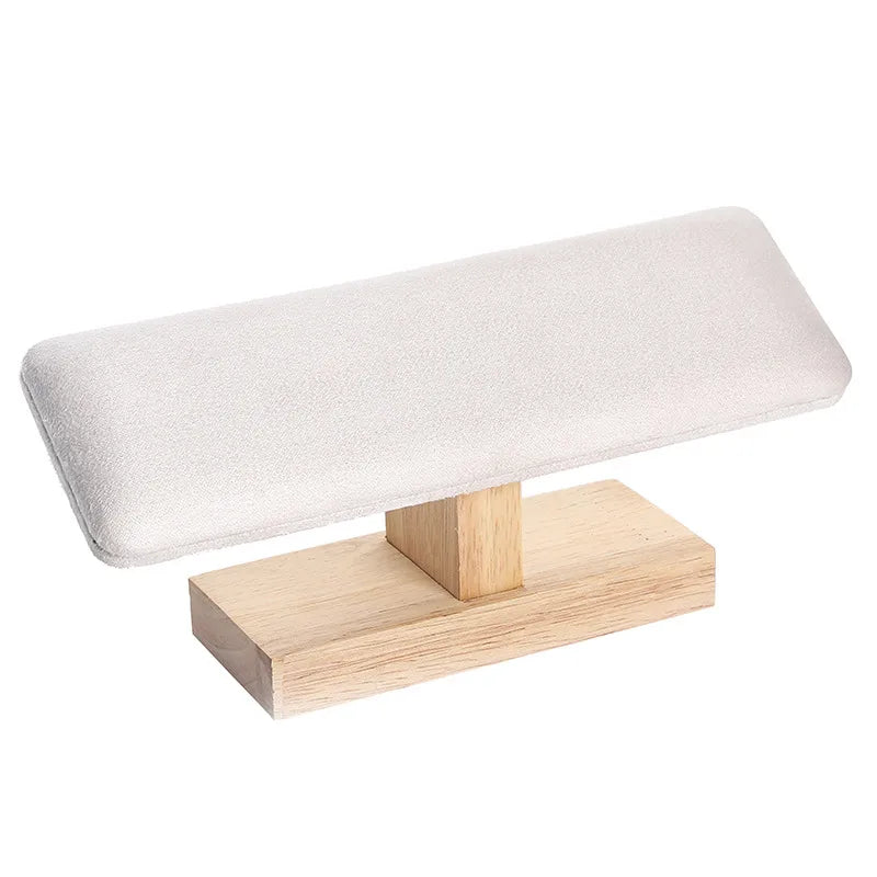 Modern Style Classic Style Geometric solid wood Flannel Jewelry Display Jewelry Rack