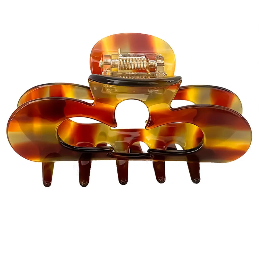 New Style Jelly Color Hair Clips Elegant Hair Accessories Shark Clamp Mermaid Effect Updo Hairpins For Women