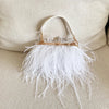 women's medium spring&summer plush fashion handbag