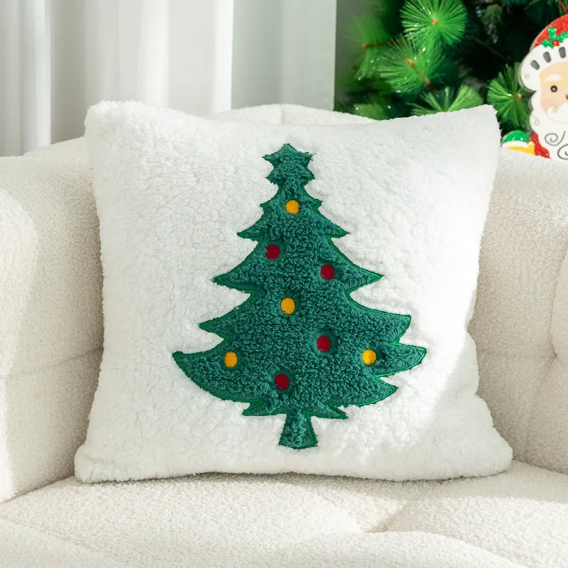 Christmas Cute Snowman Elk Couch & Sofa Decor