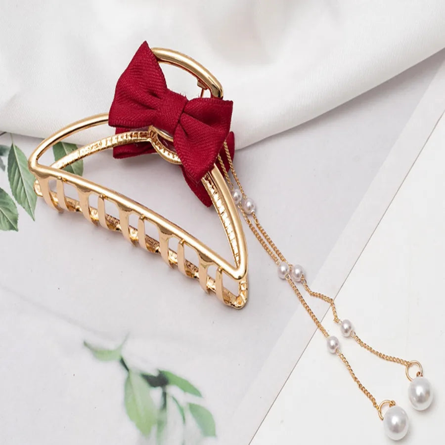 Elegant Women's Bow Knot Alloy Hair Claws