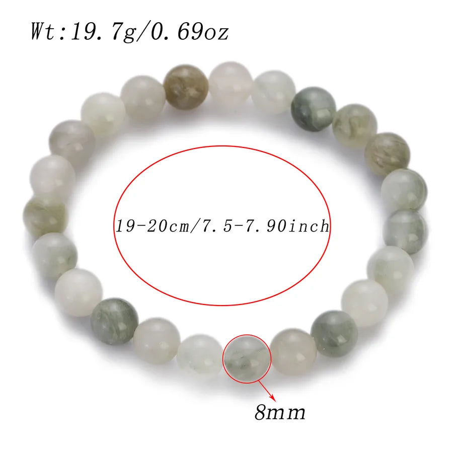 Retro Geometric natural stone Agate Bracelets In Bulk