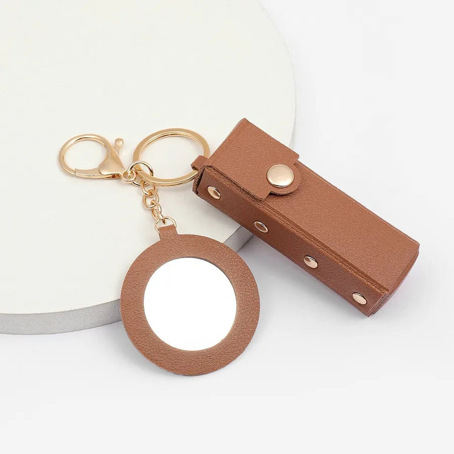 Creative small gift Women's lipstick key chain carry lipstick key bag Car pendant