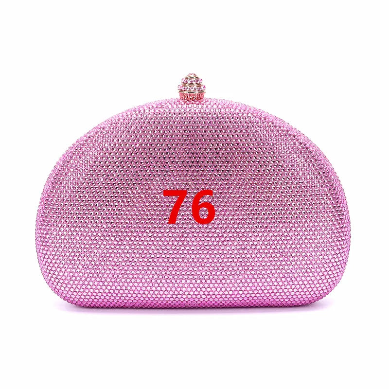 Evening bag   ladies evening bag party wedding export Diamond Crystal rhinavian bag  style