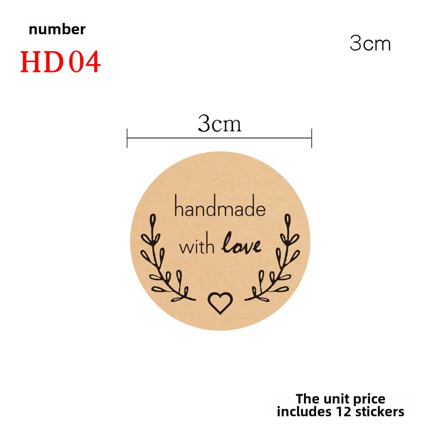 hand made sticker black pudding sticker baking push push music handmade sealing adhesive