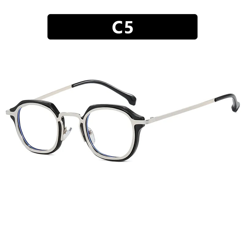 Retro Vacation Punk Glasses Ac Square Full Frame Men's Sunglasses