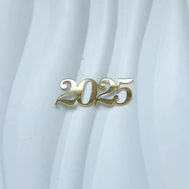 Christmas New Year Casual Elegant Lady Letter Plastic Holiday Banquet Selfie Cake Decorating Supplies Party Supplies Cake Decorating Supplies 1 Piece
