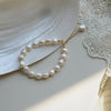 Alloy Freshwater Pearl Irregular Bracelets