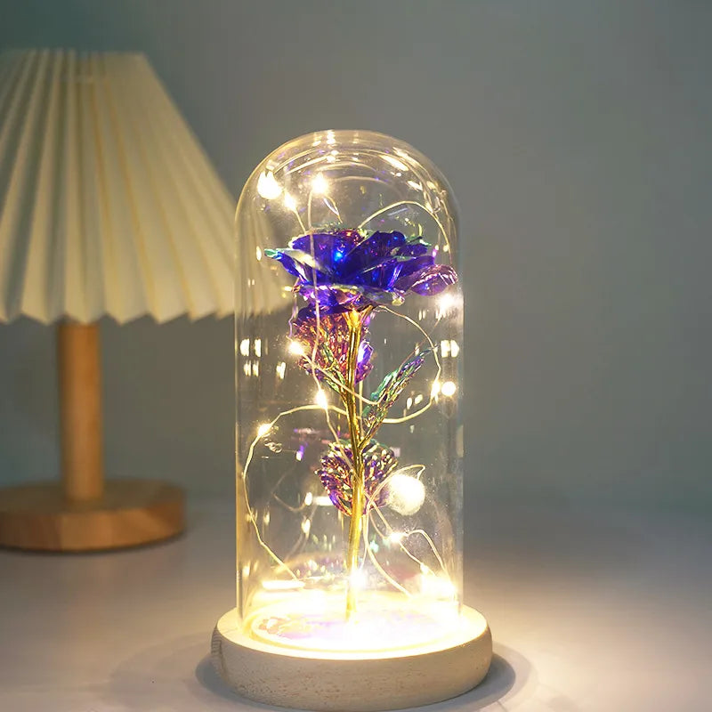 Christmas Glam Flower Plastic Party Decorative Props