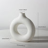 beige simple spotted ceramic hydroponic dry vase ornaments