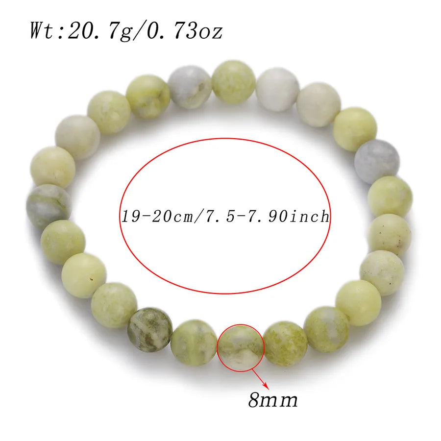 Retro Geometric natural stone Agate Bracelets In Bulk