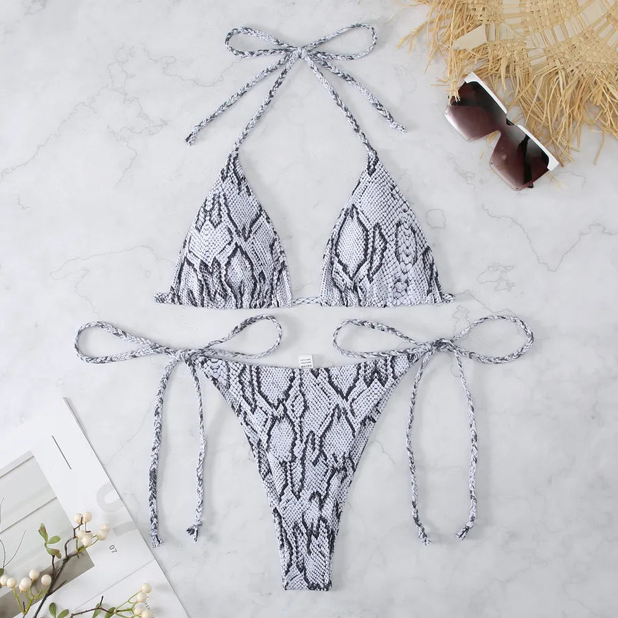 Women's Ditsy Floral 2 Pieces Set Bikinis Swimwear