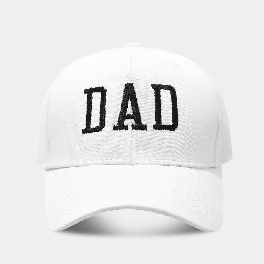 Unisex Elegant Simple Style Letter Embroidery Curved Eaves Baseball Cap