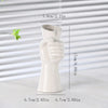 Modern Style Classic Style Human ceramics Vase Artificial Decorations