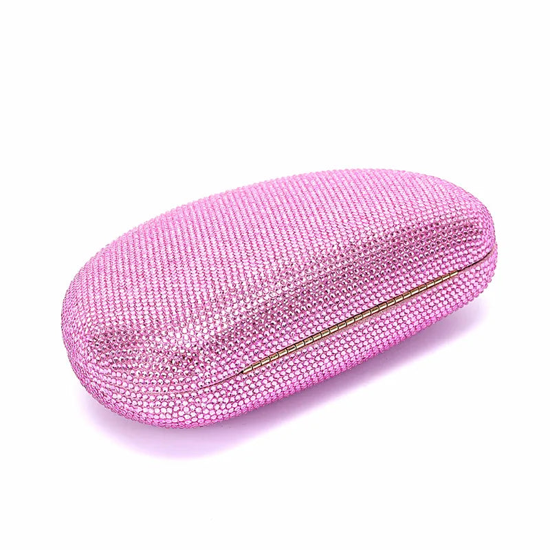 Evening bag   ladies evening bag party wedding export Diamond Crystal rhinavian bag  style
