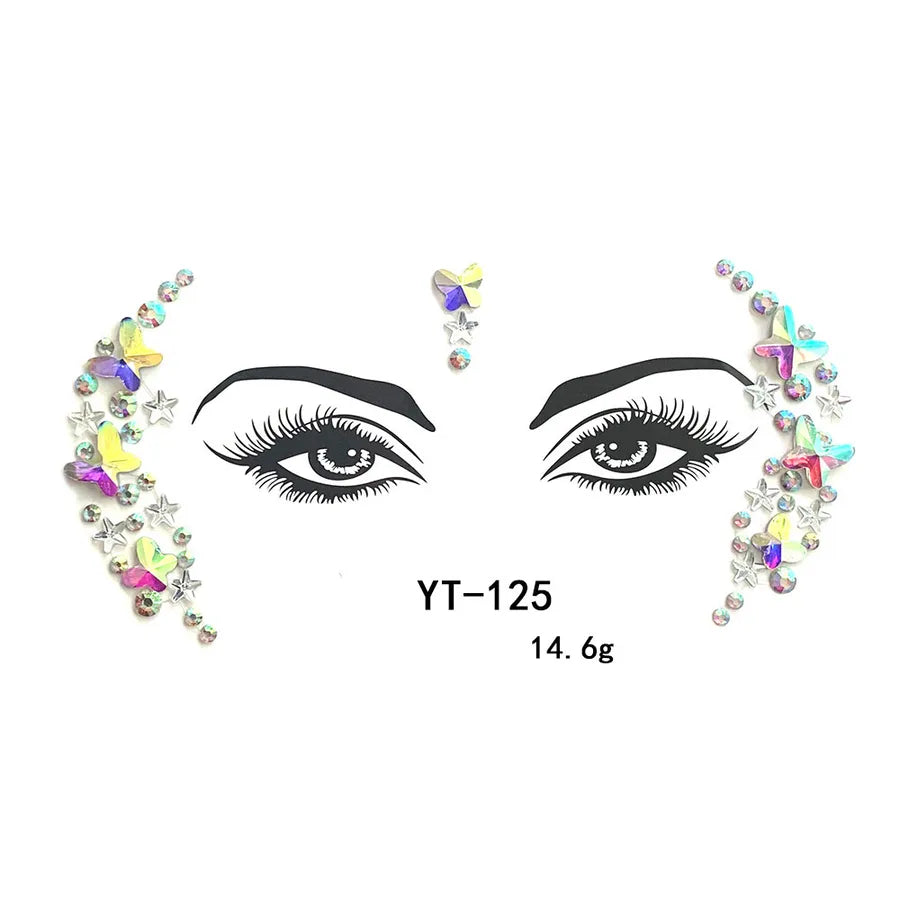 water droplets arylic tattoos & body art 1 piece