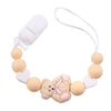 Cute Bear Silica Gel Baby Accessories