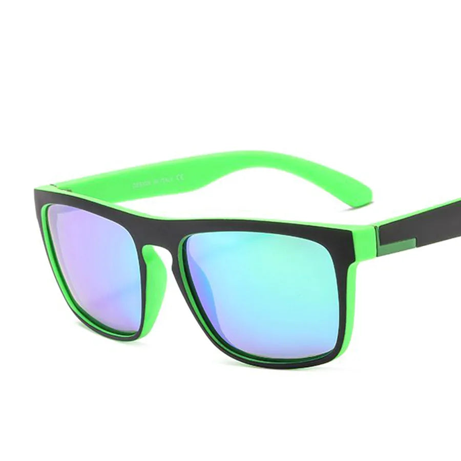 Sports Sunglasses Pc Square Full Frame Men's Sunglasses