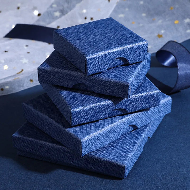 1 Piece Paper Simple Style Classic Style Holiday Daily Solid Color Jewelry Boxes
