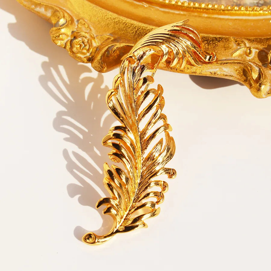 Lady Romantic Commute Brass Women's Brooches 1 Piece