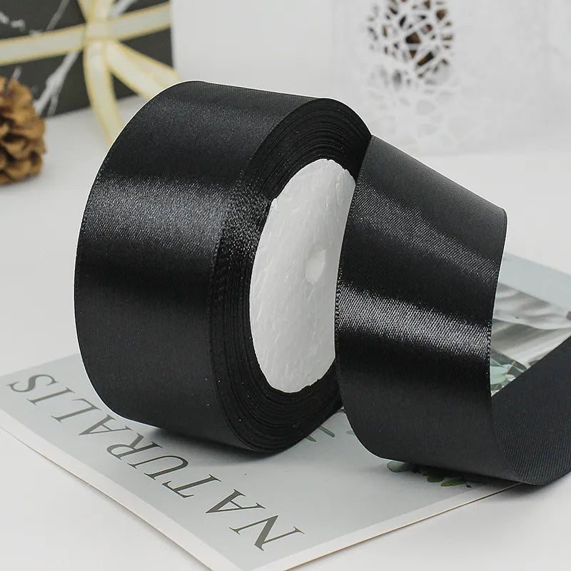 Modern Style Solid Color Polyester Holiday Wedding Birthday Party Supplies Gift Wrapping Supplies 1 Roll