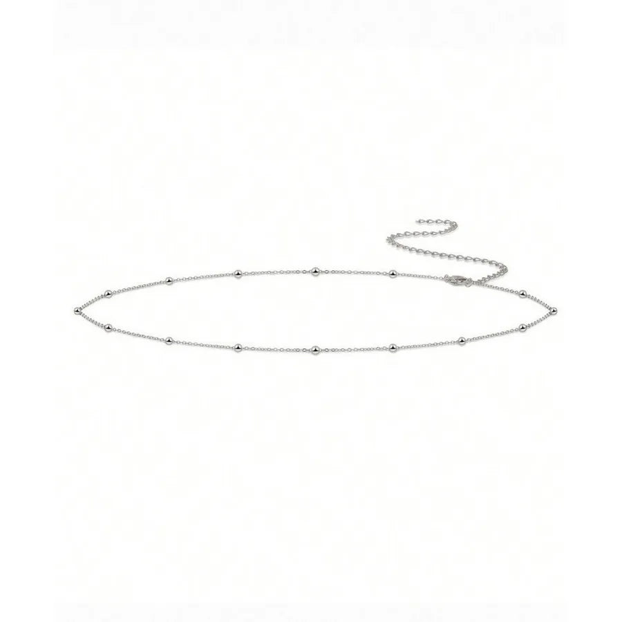 jewelry fashion round bead chain double-layer women's waist chain metal chain body chain belly chain waist decoration