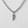 201 Stainless Steel 304 Stainless Steel Titanium Steel Gold Plated Hip-Hop Plating Wings Pendant Necklace
