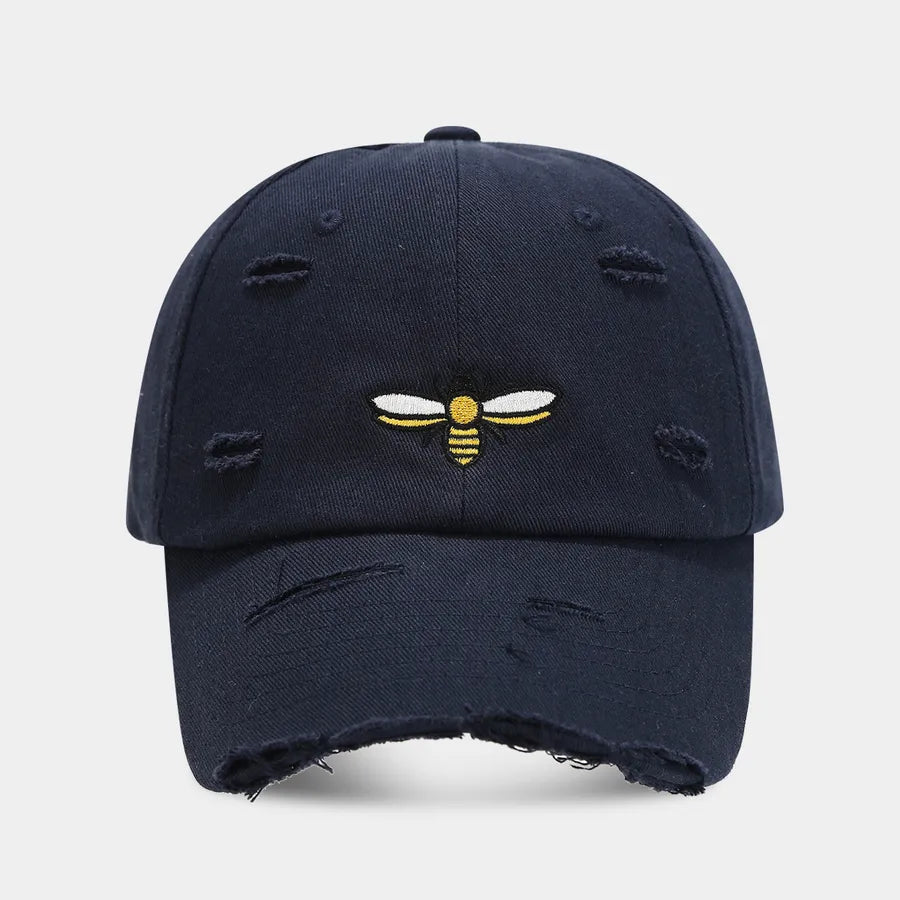 Women's Streetwear Solid Color Embroidery Curved Eaves Baseball Cap