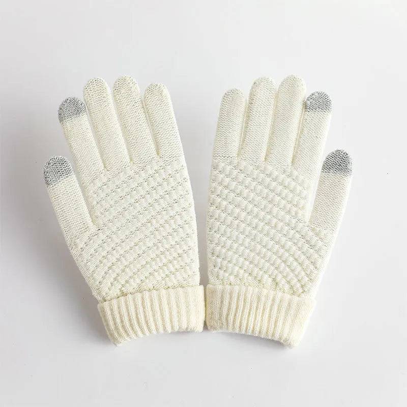 Unisex Basic Simple Style Solid Color Gloves