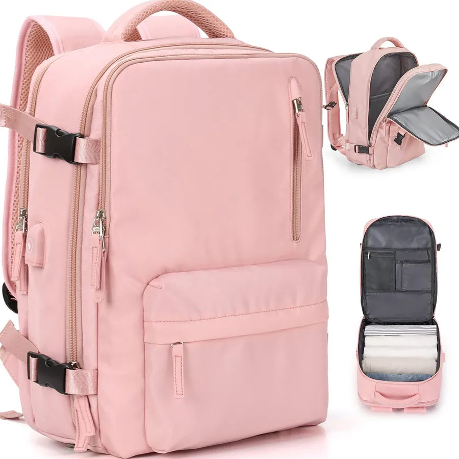 Travel Backpack Women's Large Capacity Multi-Functional Backpack Schoolbag for Boys Travel Bag Luggage Bag