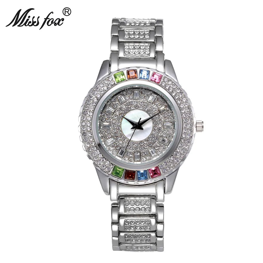 Casual Geometric Double Side Snaps Quartz Women's Watches