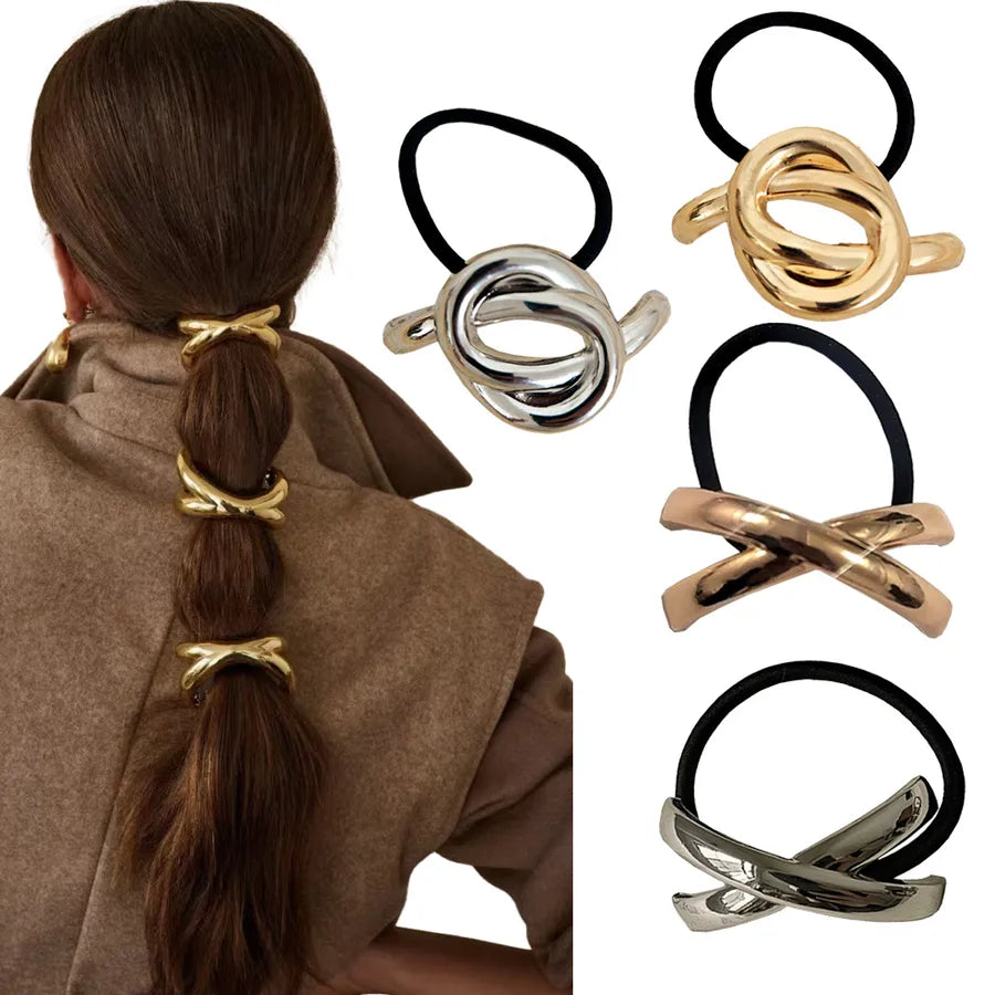 Vacation Streetwear Women's Scallop Starfish Alloy Plating Hair Tie