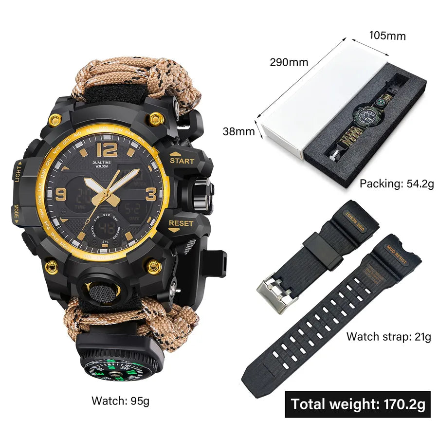 Streetwear Geometric Electronic Watches