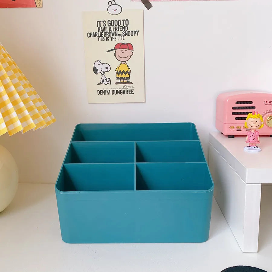 Cartoon PP Plastic Cute Simple Style Storage Box