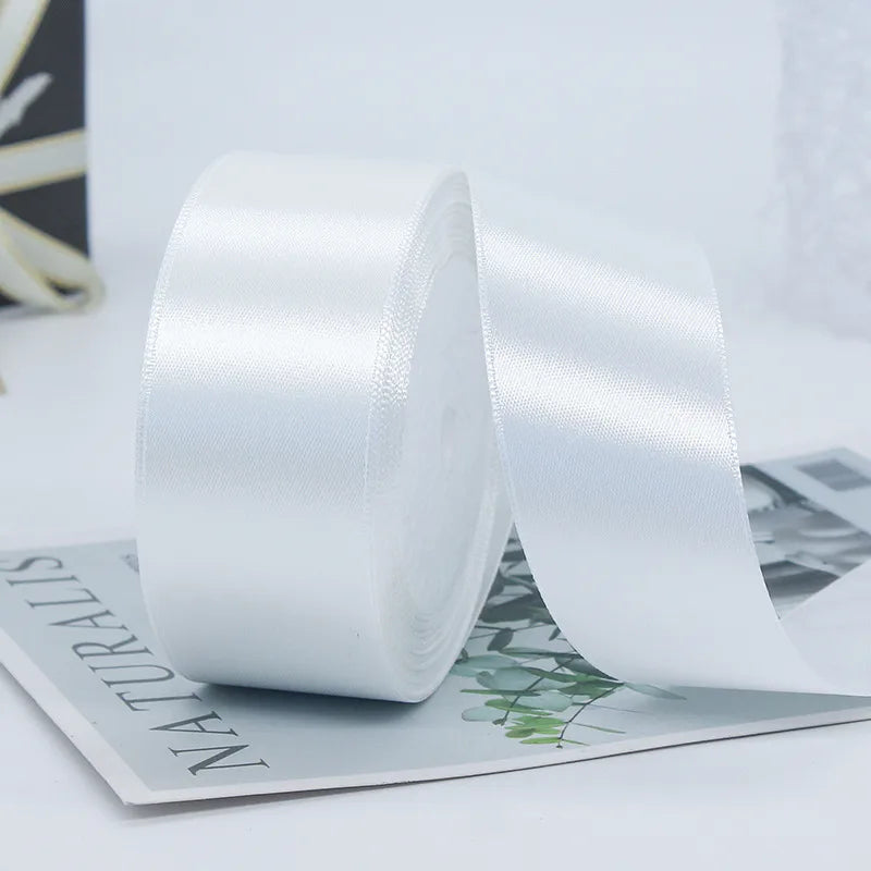 Modern Style Solid Color Polyester Holiday Wedding Birthday Party Supplies Gift Wrapping Supplies 1 Roll