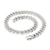 street dance hip-hop trendy men's popular accessories personalized all-match stainless steel creative four-sided grinding men's necklace