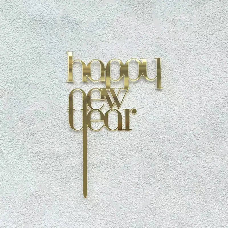 Christmas New Year Casual Elegant Lady Letter Plastic Holiday Banquet Selfie Cake Decorating Supplies Party Supplies Cake Decorating Supplies 1 Piece