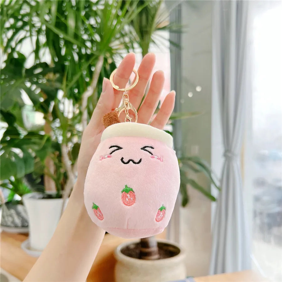 cute cartoon pp cotton women's bag pendant keychain