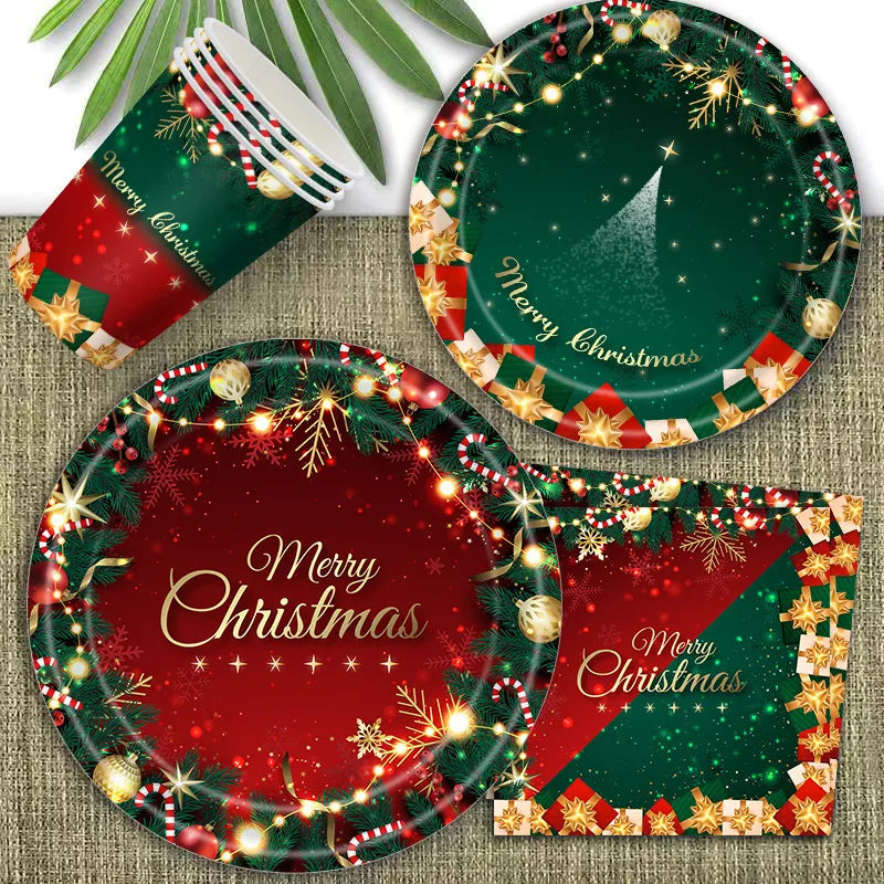 Christmas Christmas Christmas Tree Letter Plastic Festival Decorative Props