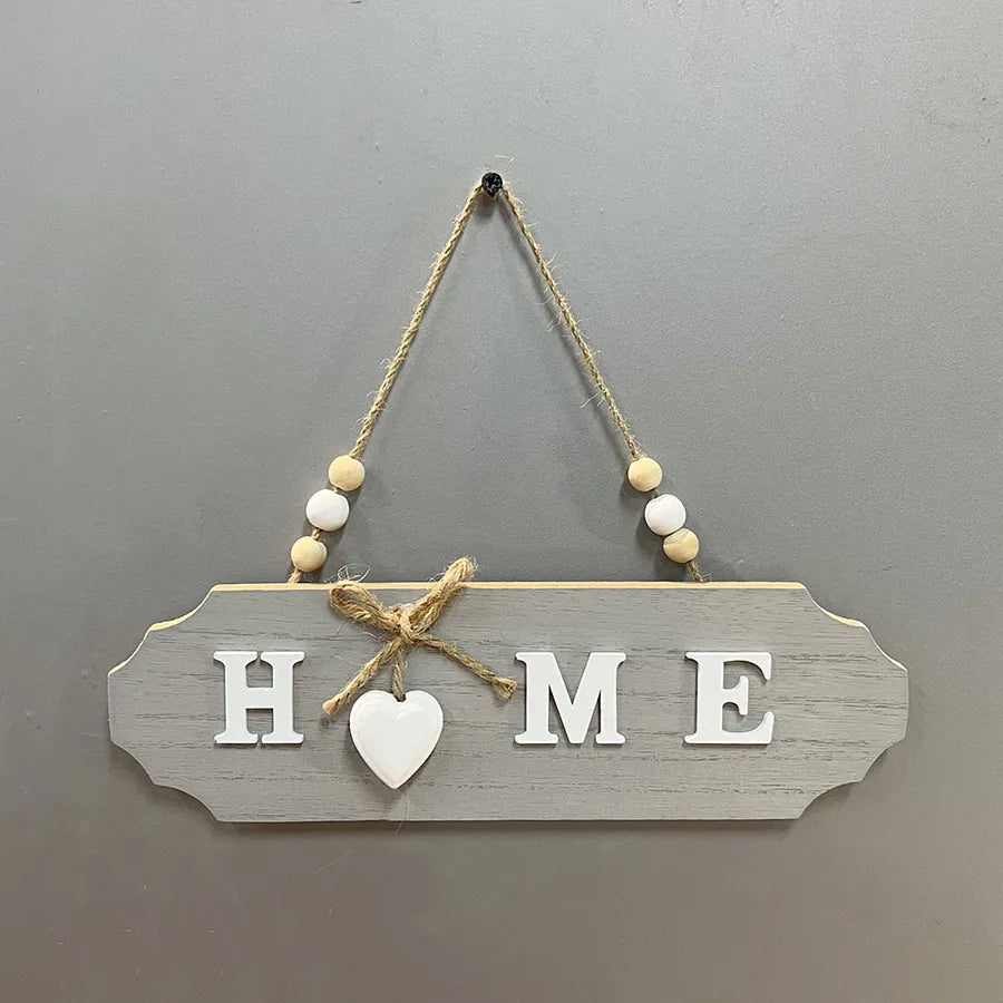 Simple Style Classic Style Letter Wood Listing Wall Art