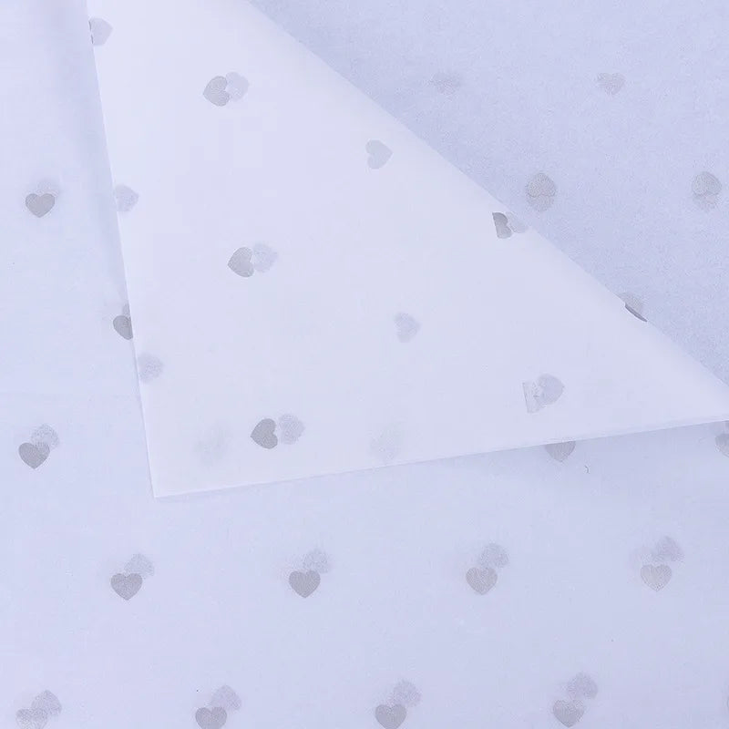 korean heart printting wrapping sydney paper