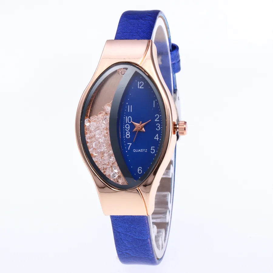 Casual Geometric Buckle Quartz Women's Watches
